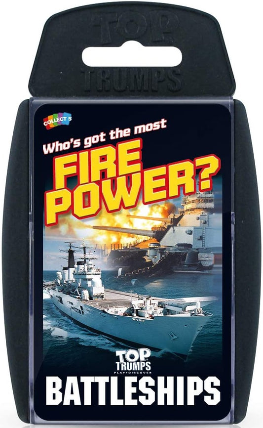 Top Trumps Card Game Classics Battleships 