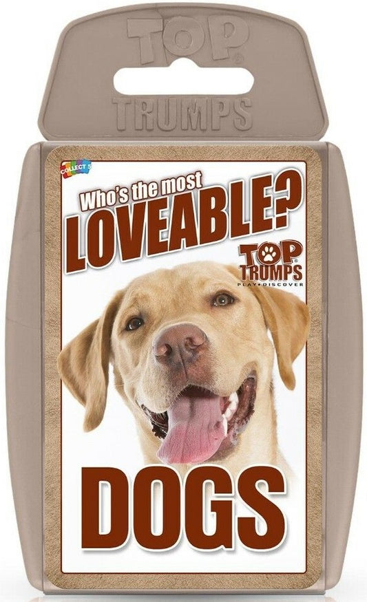 Top Trumps Card Game Classics Dogs 