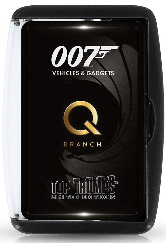 Top Trumps Card Game Limited Edition James Bond Gadgets and Vehicles (Q Branch)