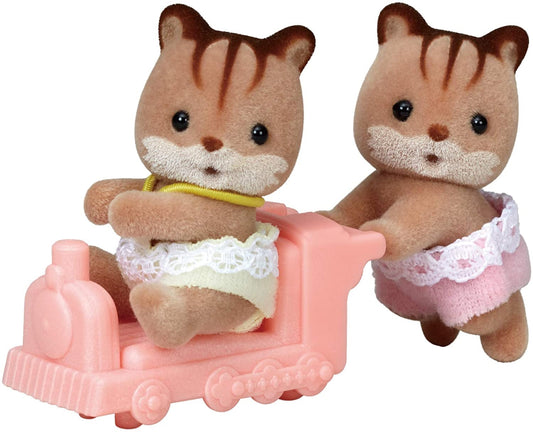 Sylvanian Families - Walnut Squirrel Twins 