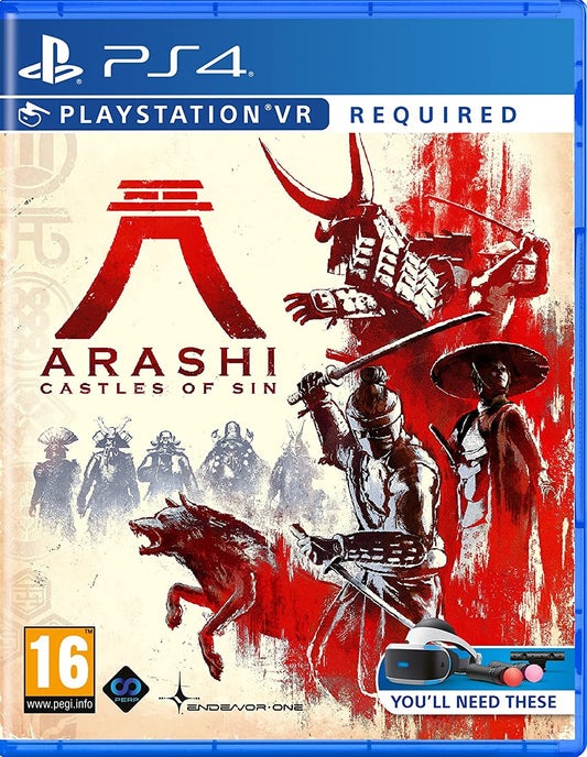 Arashi Castles of Sin (For PlayStation VR) (PS4)