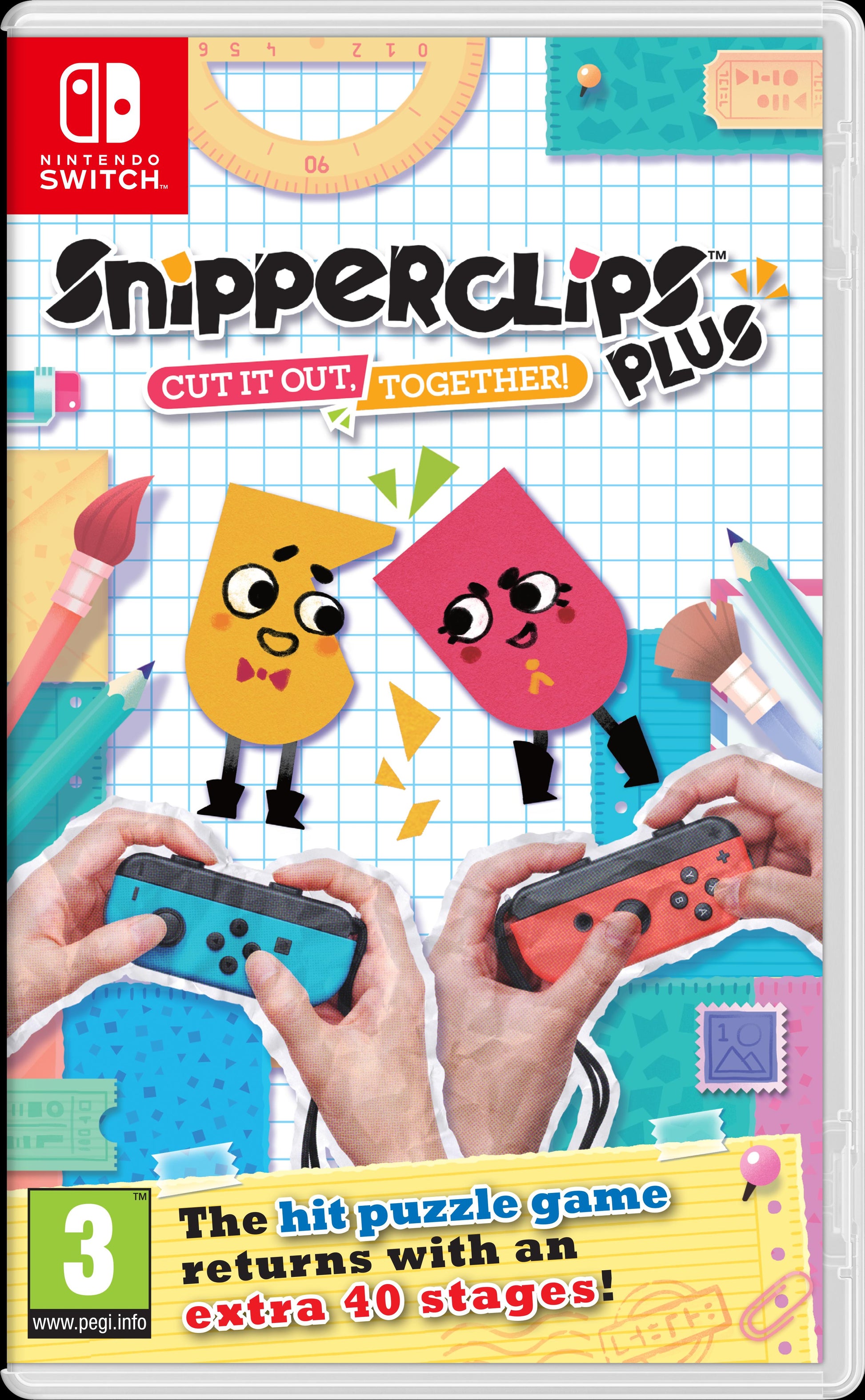 Snipper Clips Plus: Cut it out Together! (Nintendo Switch)