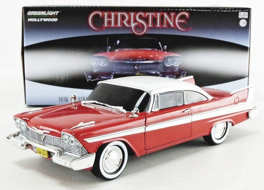 Greenlight Collectibles - 1/24 Christine (Evil Version)  1958 Plymouth Fury (Diecast Model Car)
