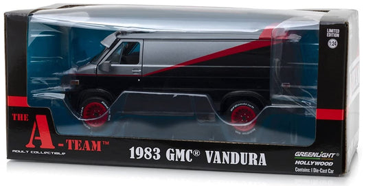 Greenlight Collectibles - 1/24 The A-Team - 1983 GMC Vandura (Diecast Model Car)