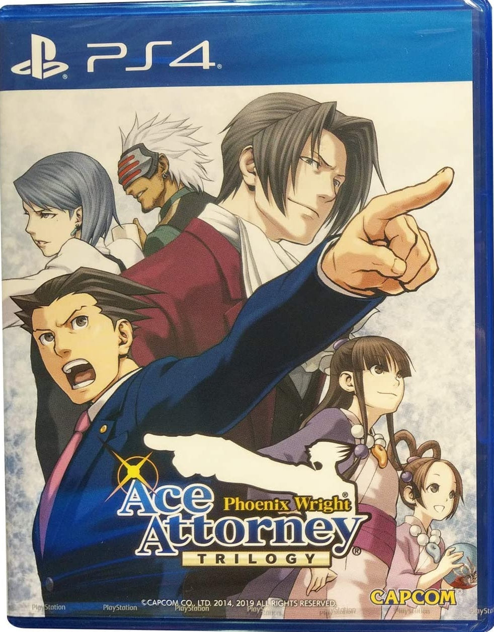 Phoenix Wright Ace Attorney Trilogy (Asian Import - ENGLISH/ASIAN) (PS4)