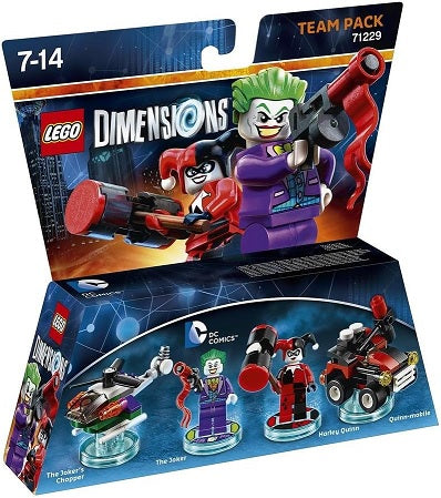 Lego Dimensions: Team Pack - DC Comics - Joker & Harley Quinn (DELETED LINE) (Toys)