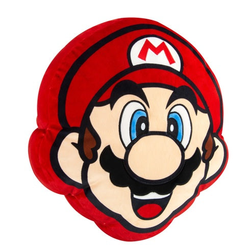 Nintendo - TOMY Plush - Mario Head Cushion 