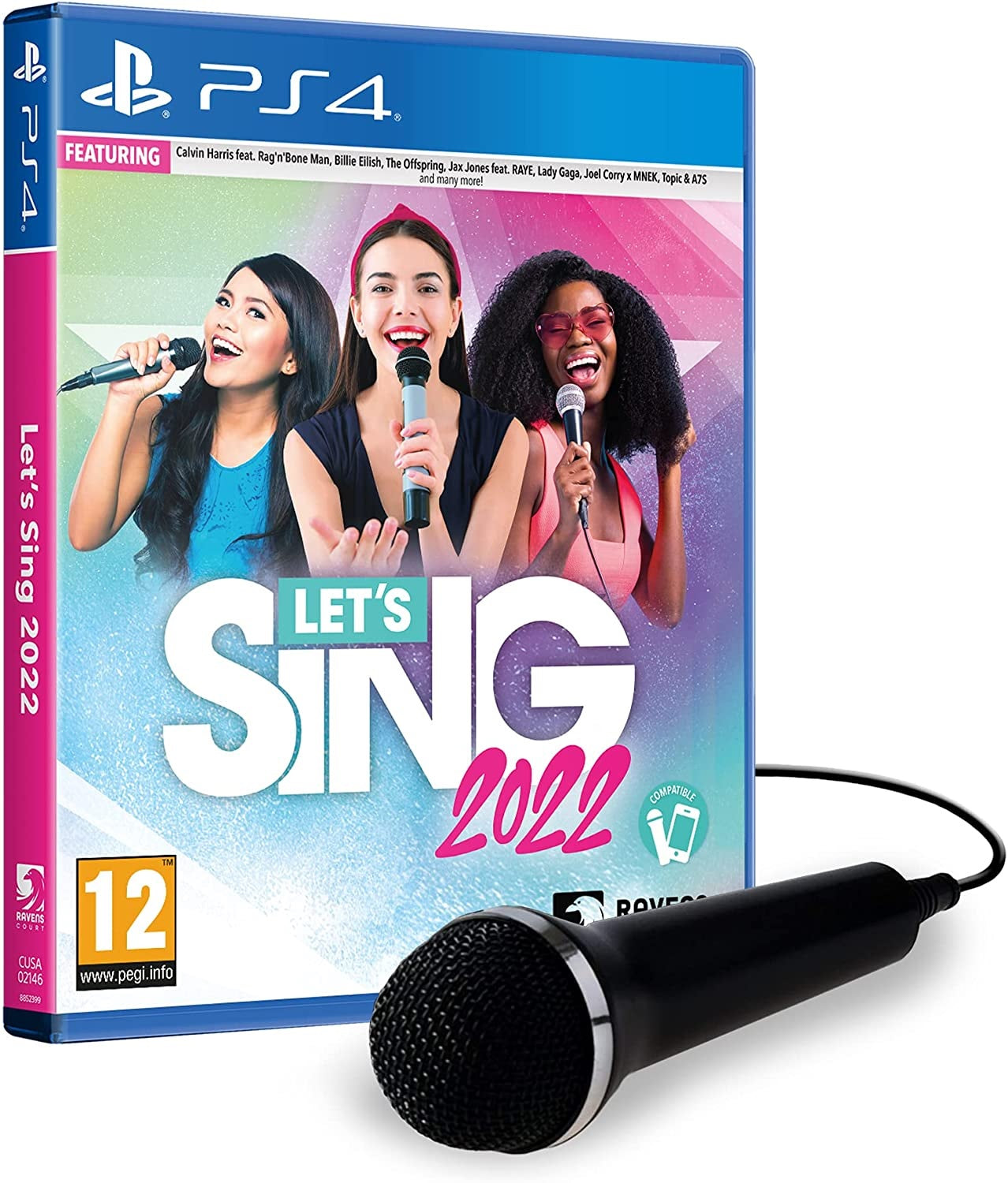 Let's Sing 2022 - Single Mic Bundle (PS4)