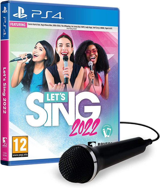 Let's Sing 2022 - Single Mic Bundle (PS4)