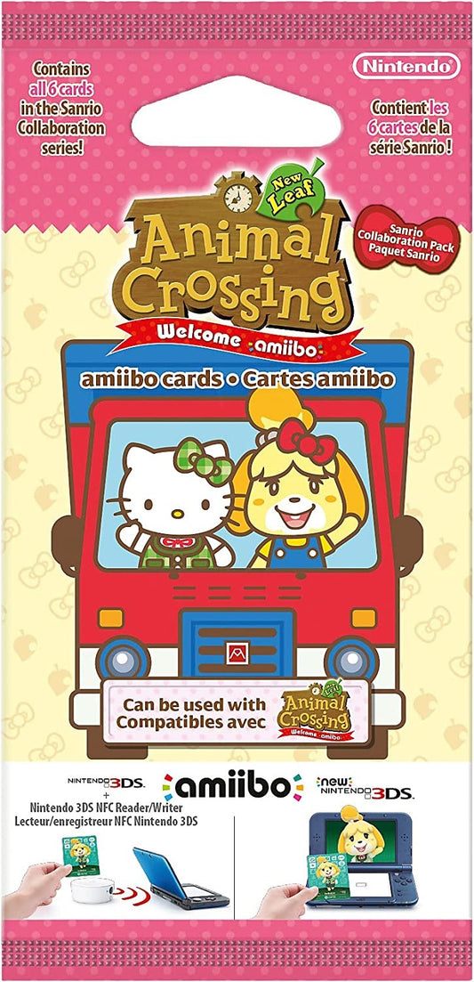 Animal Crossing: New Leaf - Welcome Amiibo - Pack of 6 Cards (Nintendo Switch)