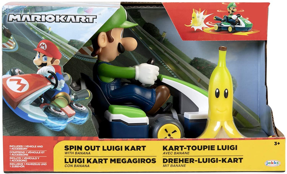 Nintendo - Mario Kart Mini Racers - Luigi (Toys)