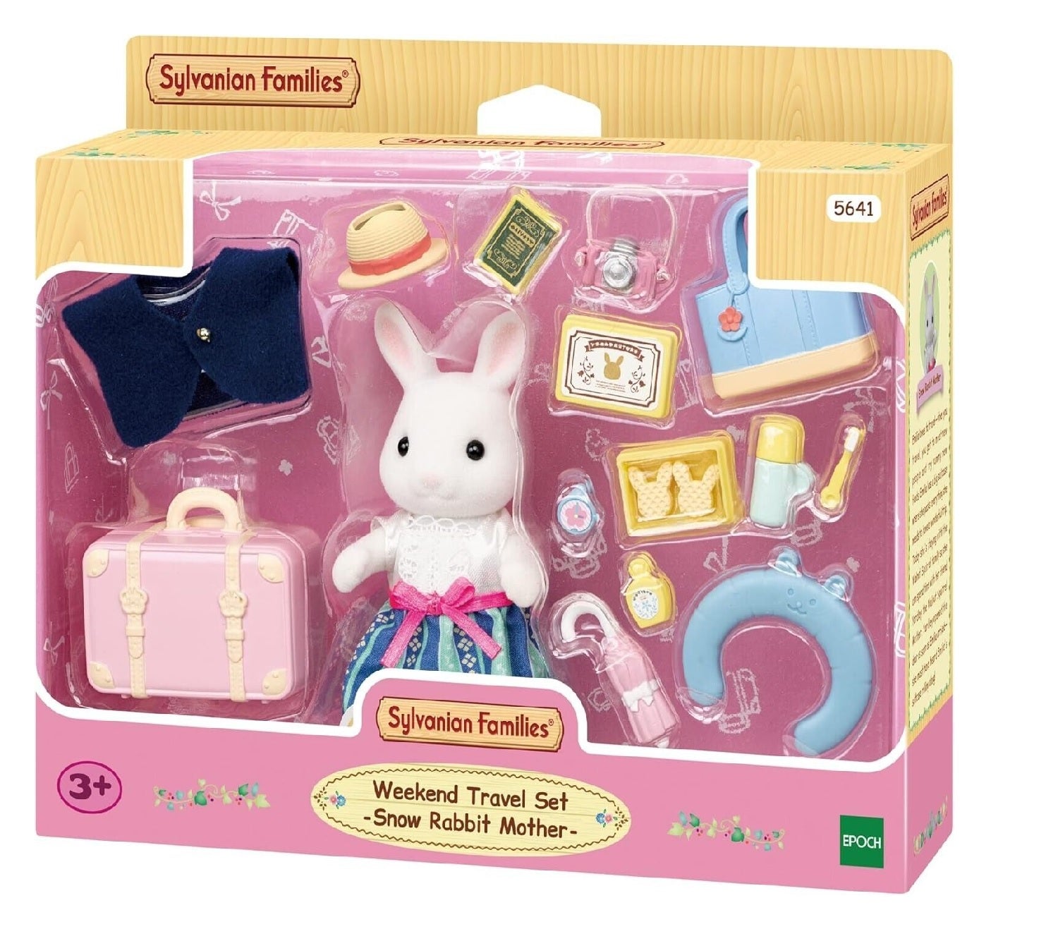 Sylvanian Families - Weekend Travel Set Snow Rabbit Mother