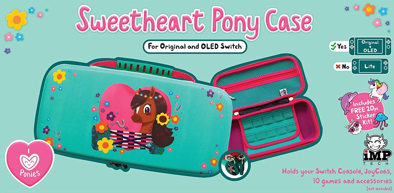 IMP Switch Sweetheart Console Case + Sticker Kit (Pony) (Nintendo Switch)