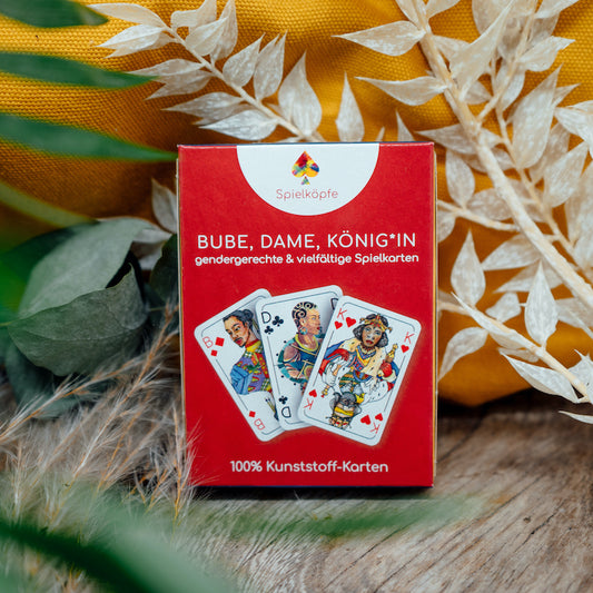 Gendered Playing Cards 100% Plastic (Playing Cards)