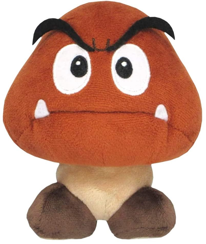 Nintendo - TOMY Plush - Super Mario Junior Mocchi Plush - Goomba (Plush)