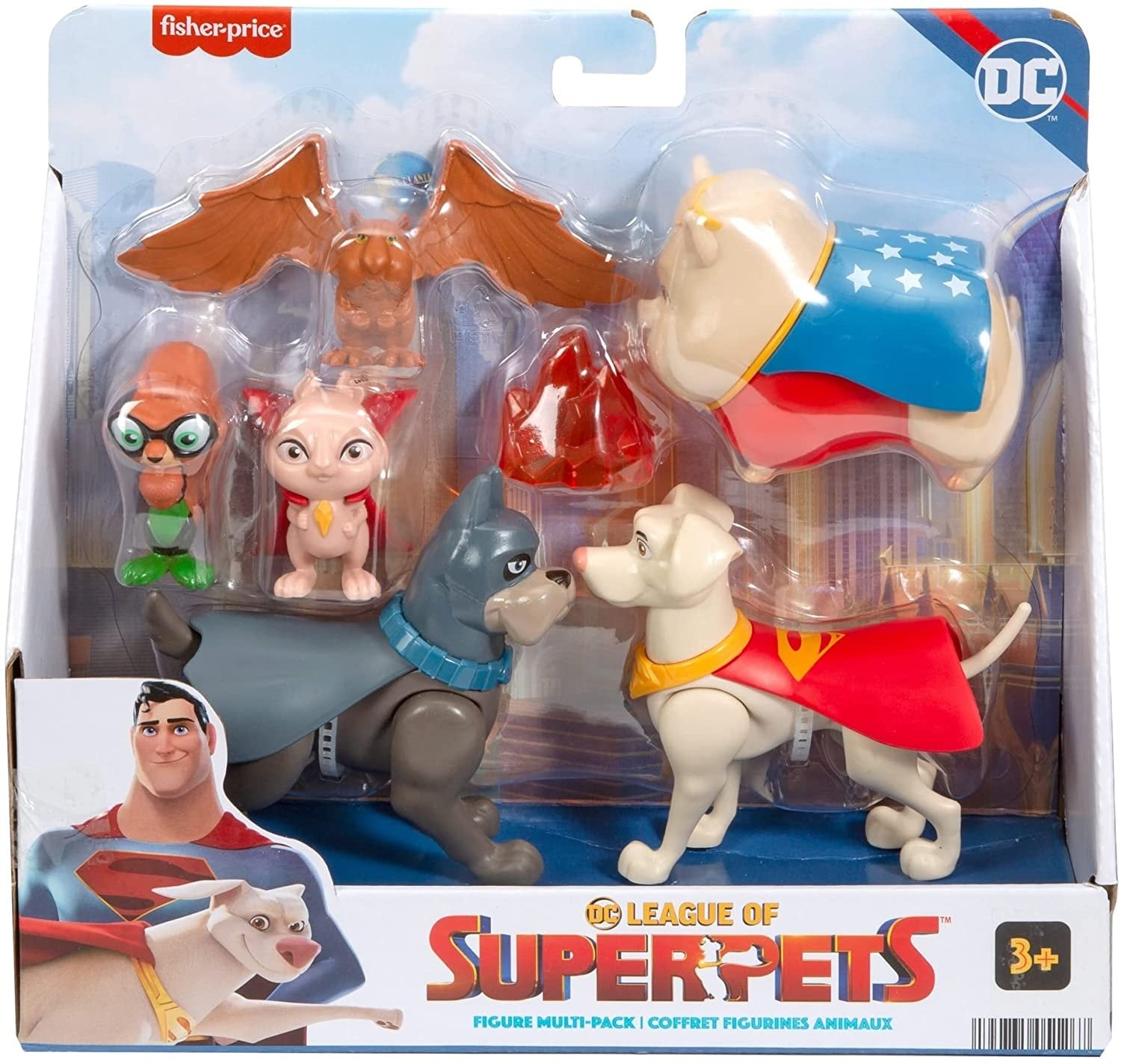 DC League of Superpets Figure Multi -pack