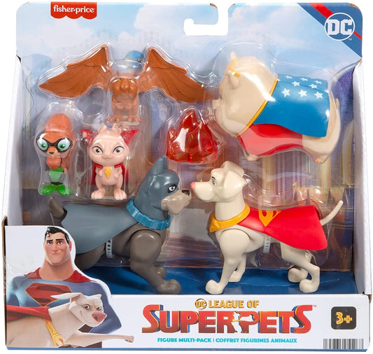 DC League of Superpets Figure Multi -pack