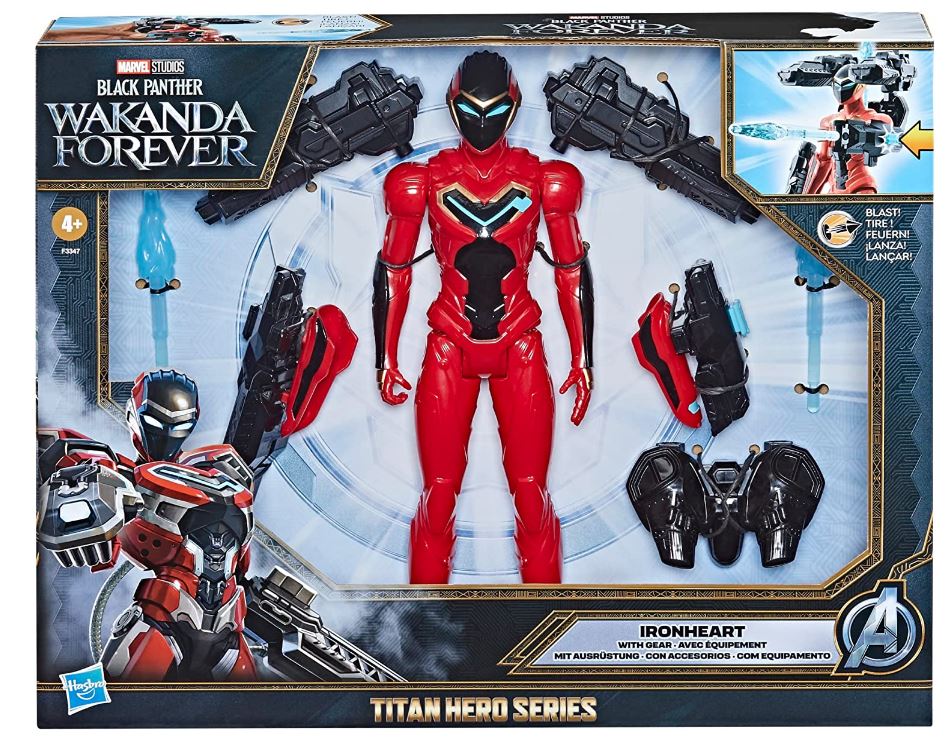 Marvel - Titan Hero Series - Ironheart + Gear Black Panther II