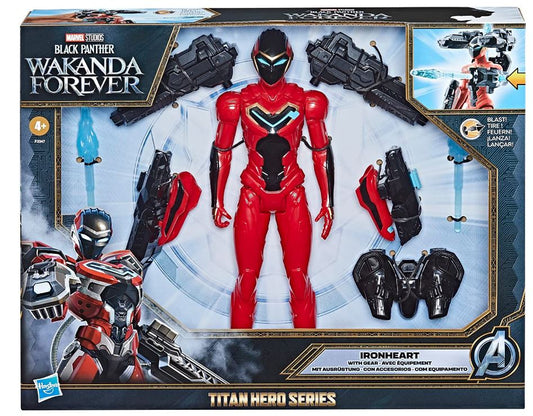 Marvel - Titan Hero Series - Ironheart + Gear Black Panther II