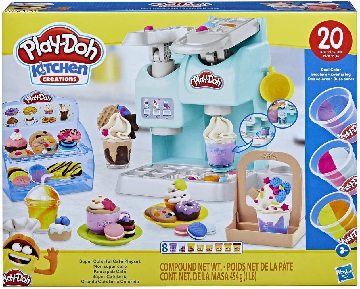 Play Doh - Kitchen Creations (Super Colourful Cafe Playset) (Toys)