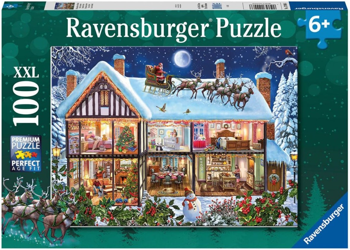 Ravensburger Puzzle - Christmas at Home XXL 100pc (Jigsaw Puzzle)