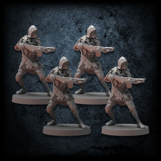 Dark Souls: RPG Mini Wave 1 No 3 - Hollow Crossbowmen Figure