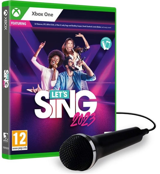Let's Sing 2023 - Single Mic Bundle (Compatible with Xbox One) (Xbox Series X/S)