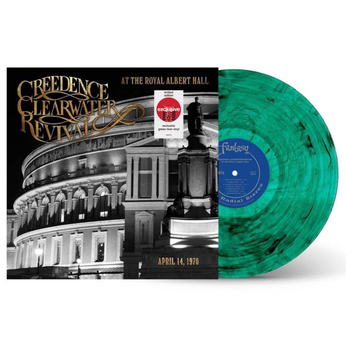 Creedence Clearwater Revival - At The Royal Albert Hall (April 14. 1970) (Translucent Green/Black Marble) (Vinyl)