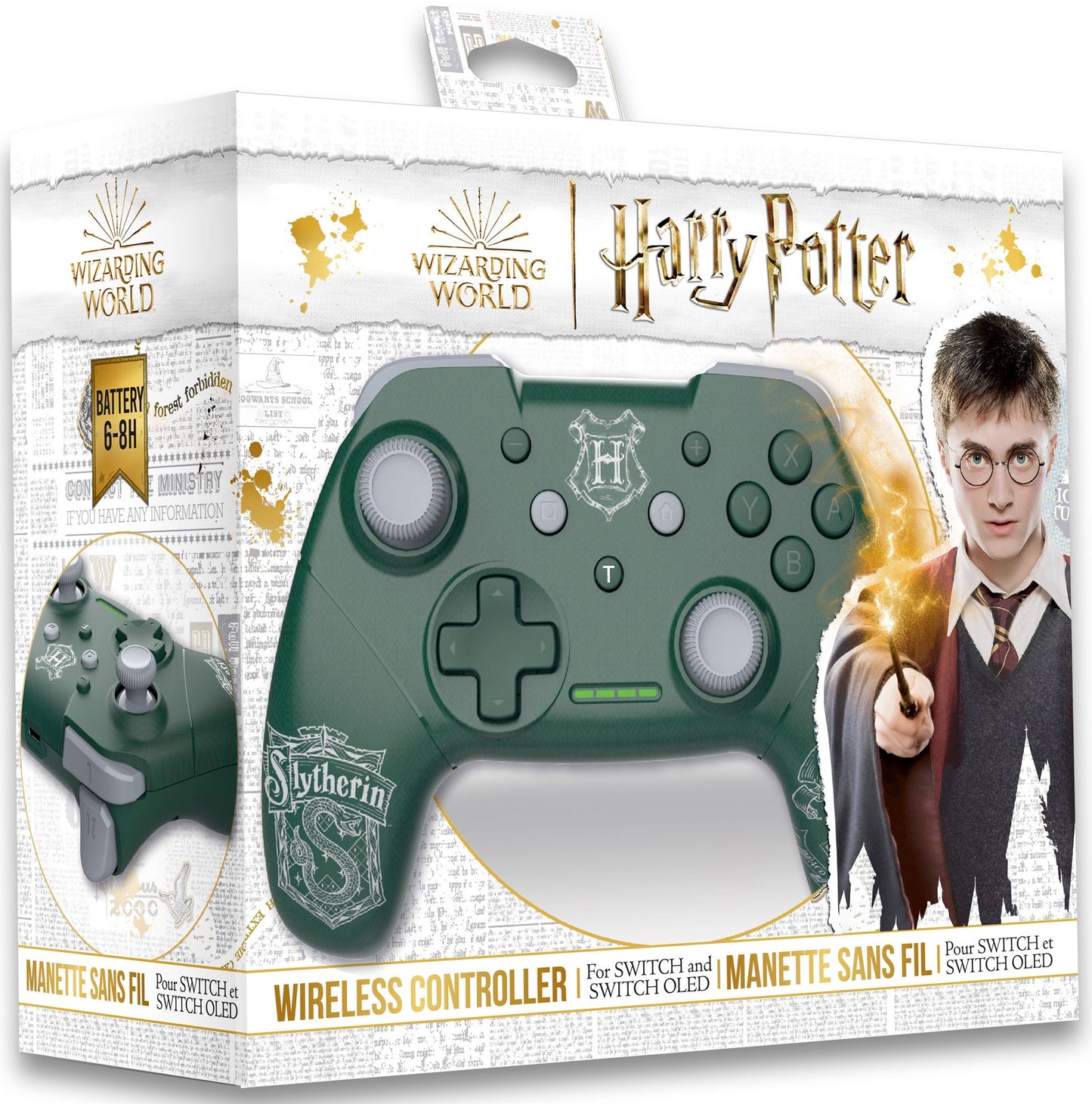 TI Harry Potter Switch Wireless Controller (Slytherin) (Nintendo Switch)