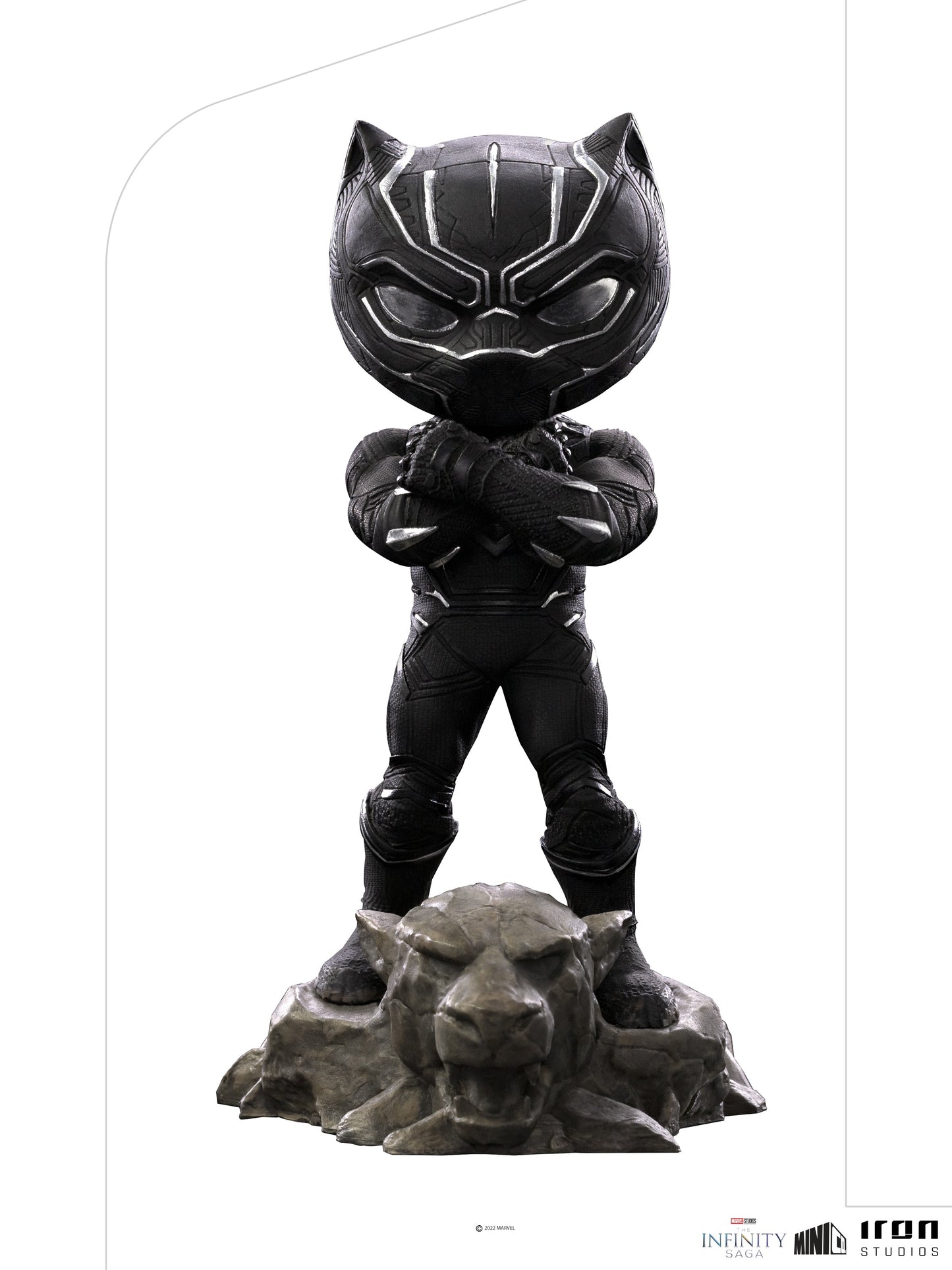 IronStudios - MiniCo Figurines: Marvel Avengers Infinity Saga (Black Panther) (Figures)