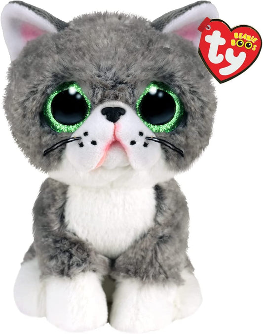 Ty - Beanie Boos - Fergus Gray Cat l(Plush)