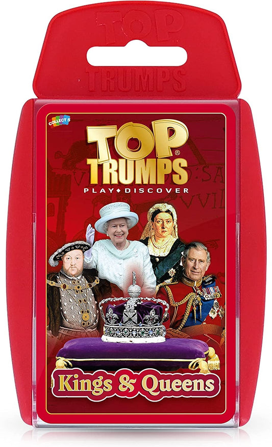 Top Trumps Card Game Classics Kings and Queens 