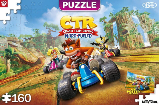 Good Loot: Kids Puzzle Crash Team Racing: Nitro-Fueled 160 Pieces Puzzle Puzzle