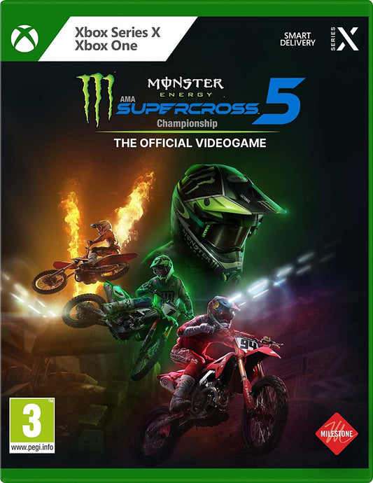 Monster Energy Supercross 5 (Xbox Series X / Xbox One)