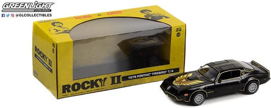 Greenlight Collectibles - 1/24 Rocky II (1979) - 1979 Pontiac Firebird Trans Am (Diecast Model Car)