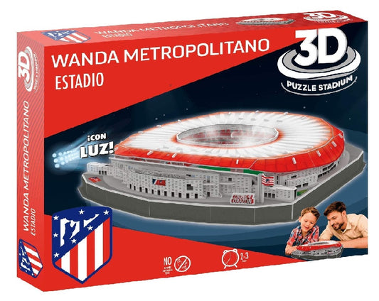 3D Stadium Puzzle - Atletico Madrid Mini Stadium Puzzle