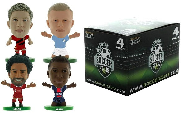 SoccerStarz - Best Players In The World (4 PK) (4 Blisters In A Box) (Figure)