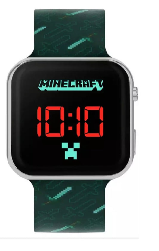 Peers Hardy - LED Strap Watch - Minecraft 