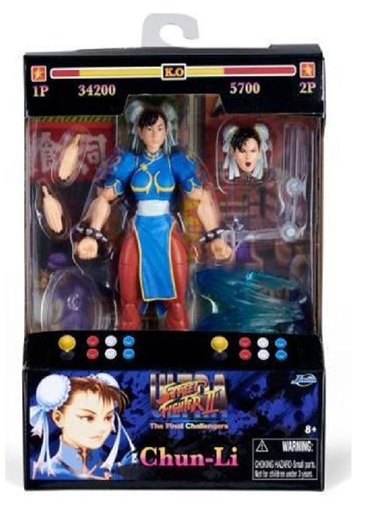 Jada - Chun-Li Street Fighter 6 inch Deluxe Collector Figure /Toy