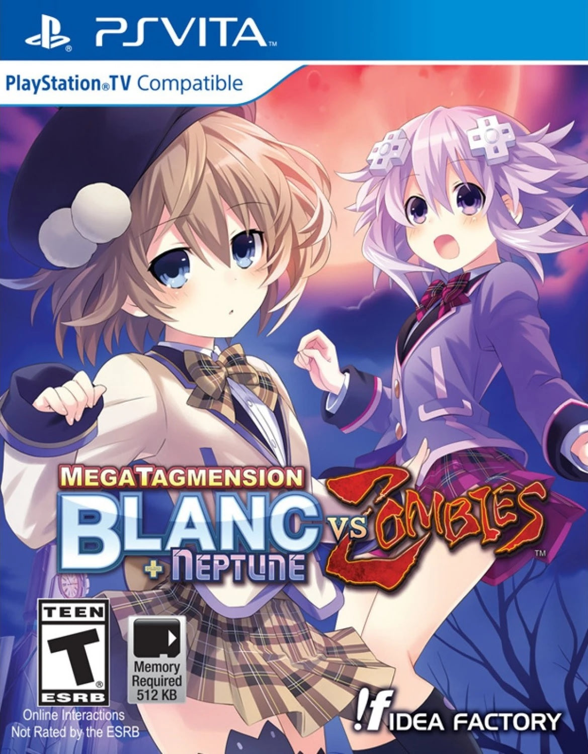 MegaTagmension Blanc + Neptune VS Zombies (US Import) (PS Vita)