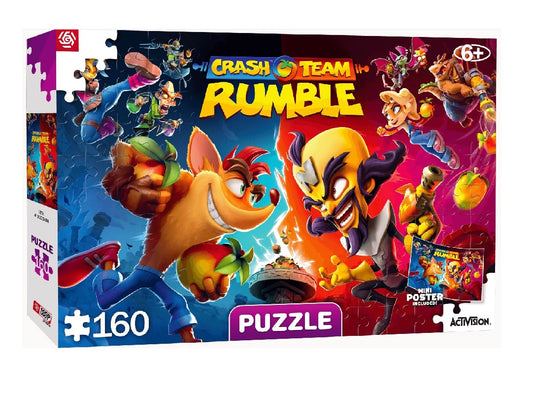 Good Loot: Kids Puzzle Crash Team Rumble 160 Pieces Puzzle Puzzle