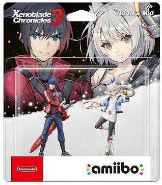 Nintendo Amiibo Character 2 Pack - Noah & Mio (Xenoblade Chronicles 3) (Nintendo Switch)