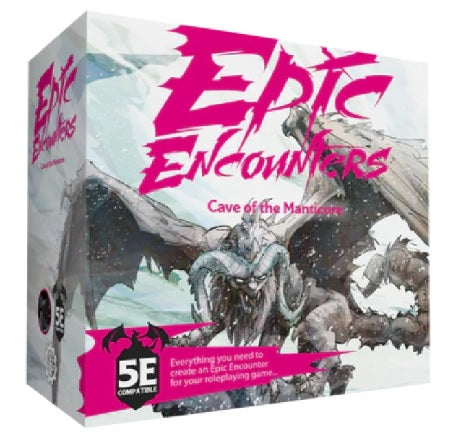 Epic Encounter RPG set - Cave of the Manticore