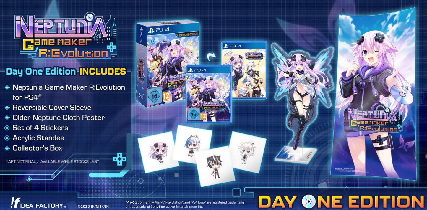 Neptunia Game Maker R:Evolution - Day One Edition (PS4)