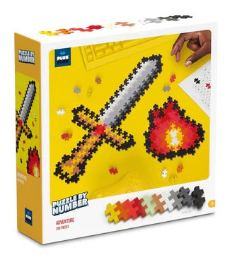 Plus-Plus: Puzzle By Number (Adventure) 250pcs (Jigsaw Puzzle)