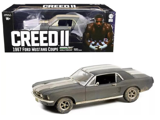 Greenlight Collectibles - 1/18 Adonis Creed - 1967 Ford Mustang Coupe (Diecast Model Car)