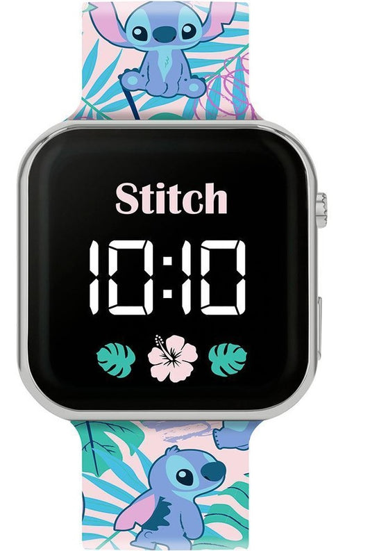 Peers Hardy - LED Strap Watch - Lilo & Stitch Printed 