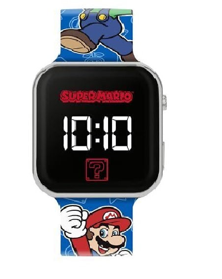 Peers Hardy - LED Strap Watch - Super Mario Bros. Printed 