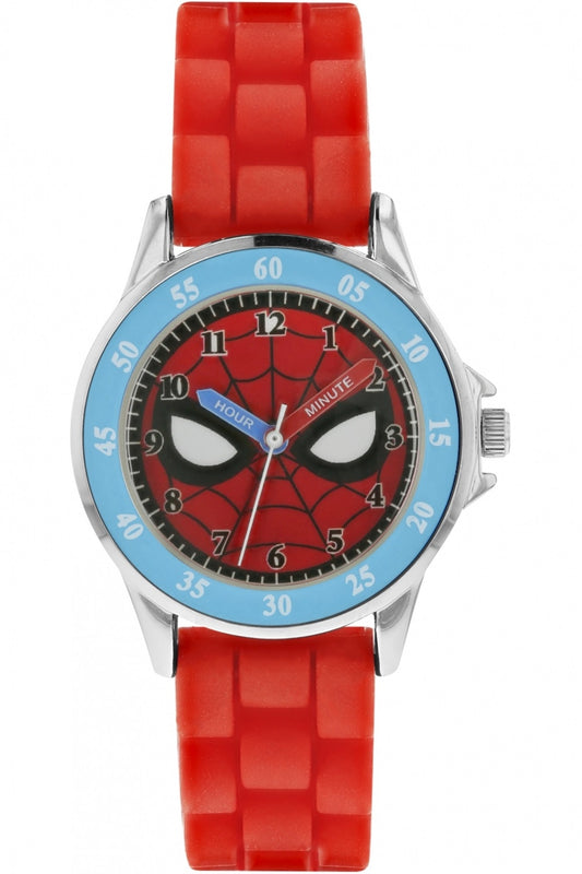Peers Hardy - Disney Marvel Spiderman Red Silicon Strap Watch 