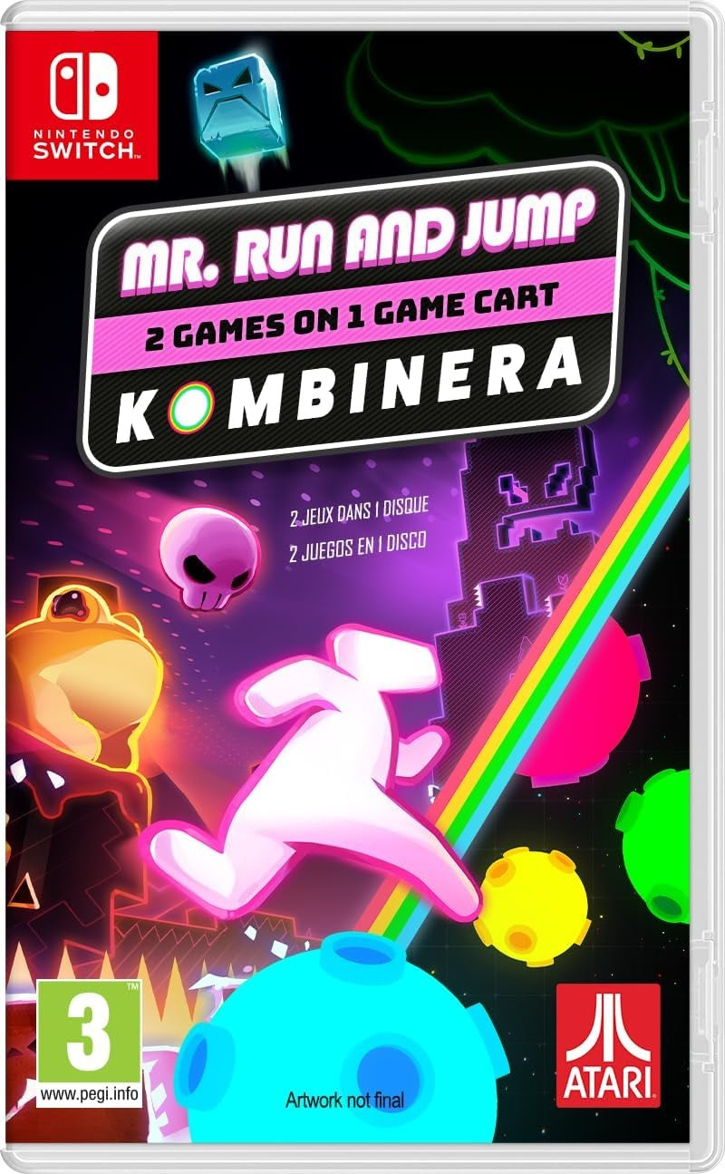 Mr. Run & Jump + Kombinera - Adrenaline Pack (2 Games on 1 Disc) (Nintendo Switch)